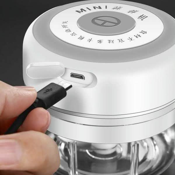 Elektrischer Mini-Knoblauchhacker