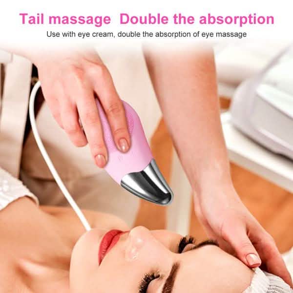 Elektrische Massage- und Gesichtsreinigungsbürste