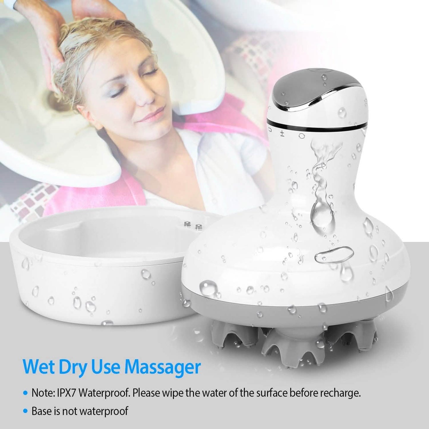 Elektrisches Kopfhautmassagegerät, Handgerät