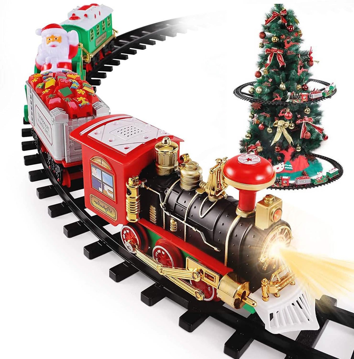 Elektrische Eisenbahn Weihnachtsspielzeug-Set für Kinder