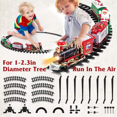Elektrische Eisenbahn Weihnachtsspielzeug-Set für Kinder