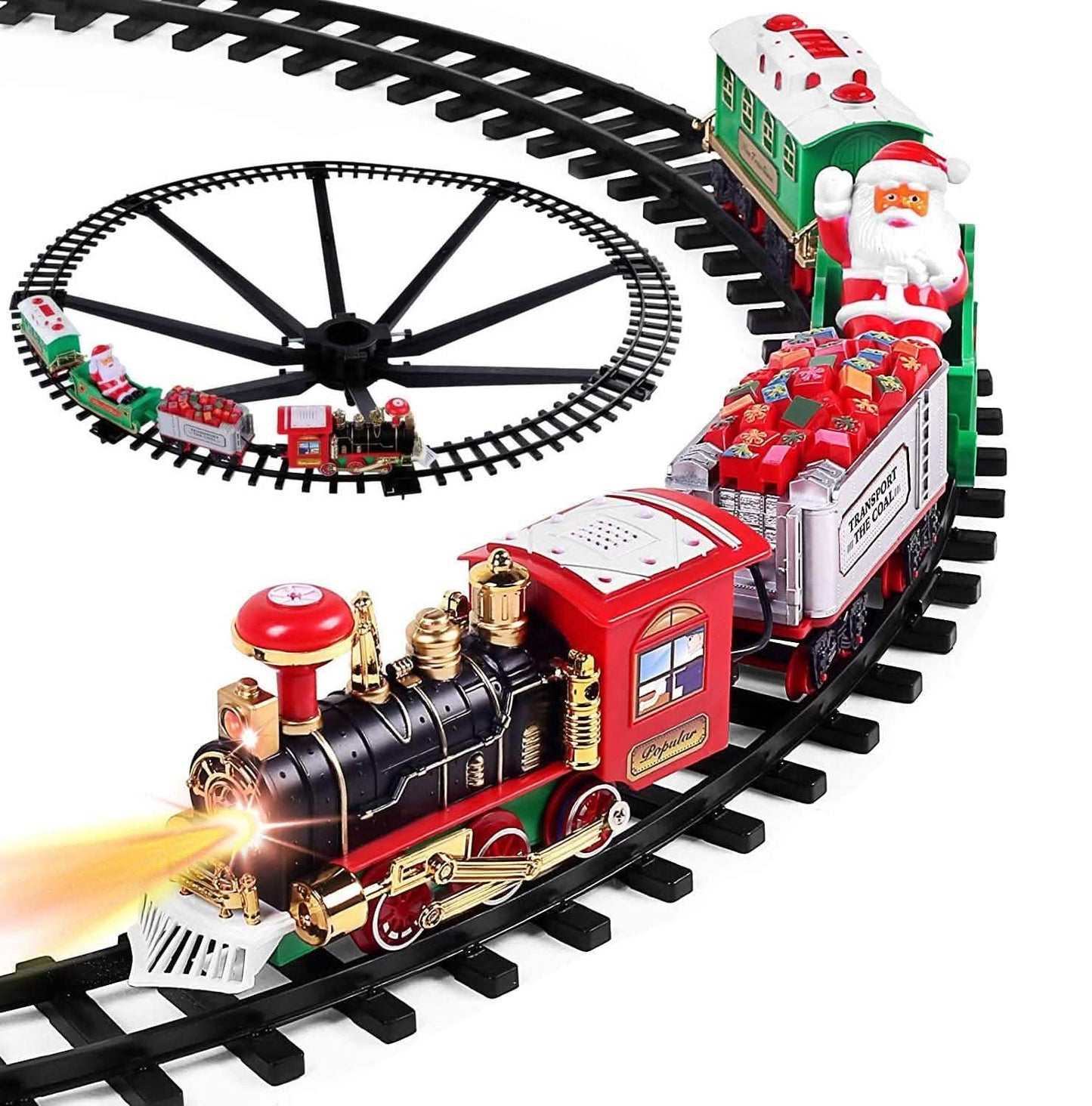 Elektrische Eisenbahn Weihnachtsspielzeug-Set für Kinder