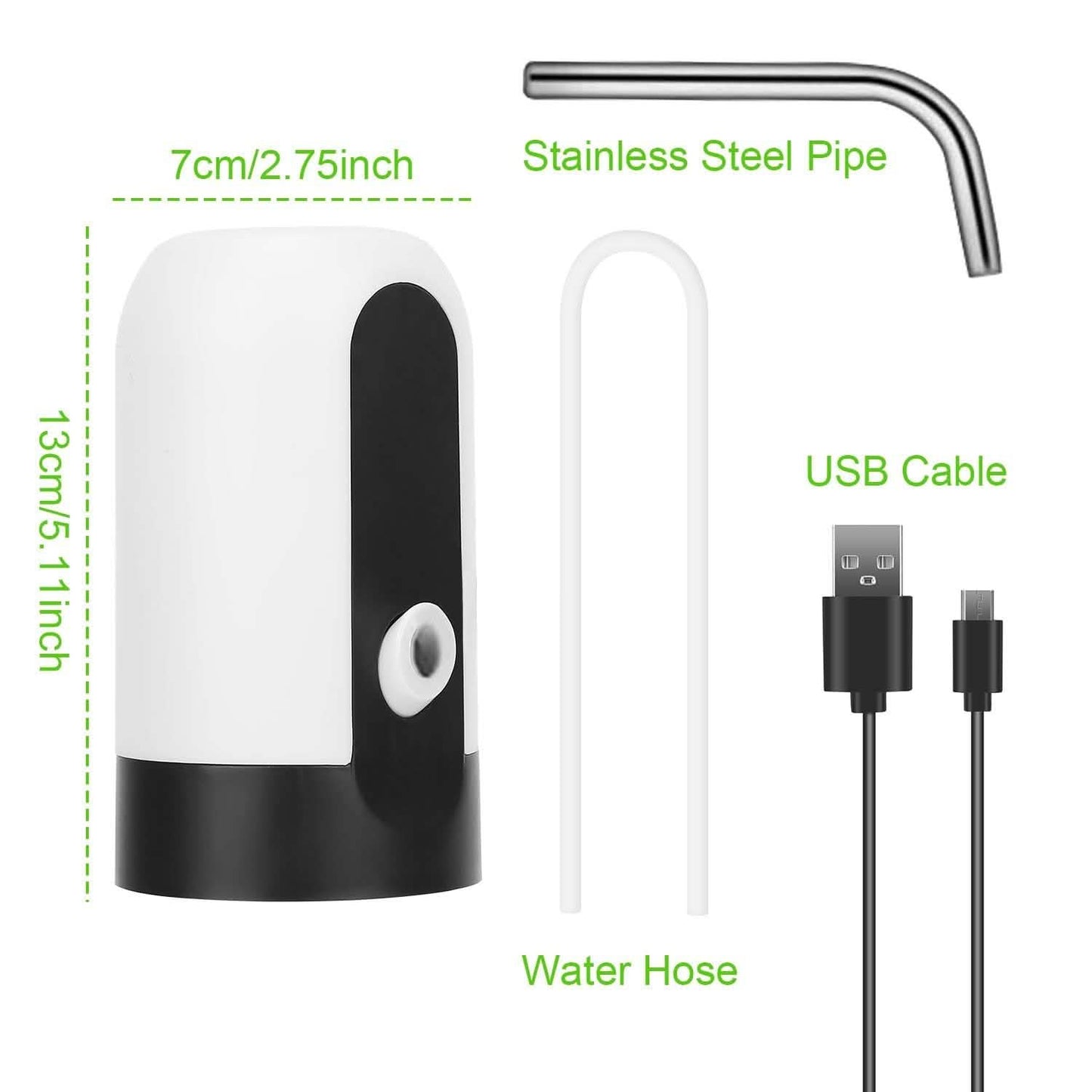 Elektrischer Wasserspender wiederaufladbar – automatische Trinkwasserpumpenflasche