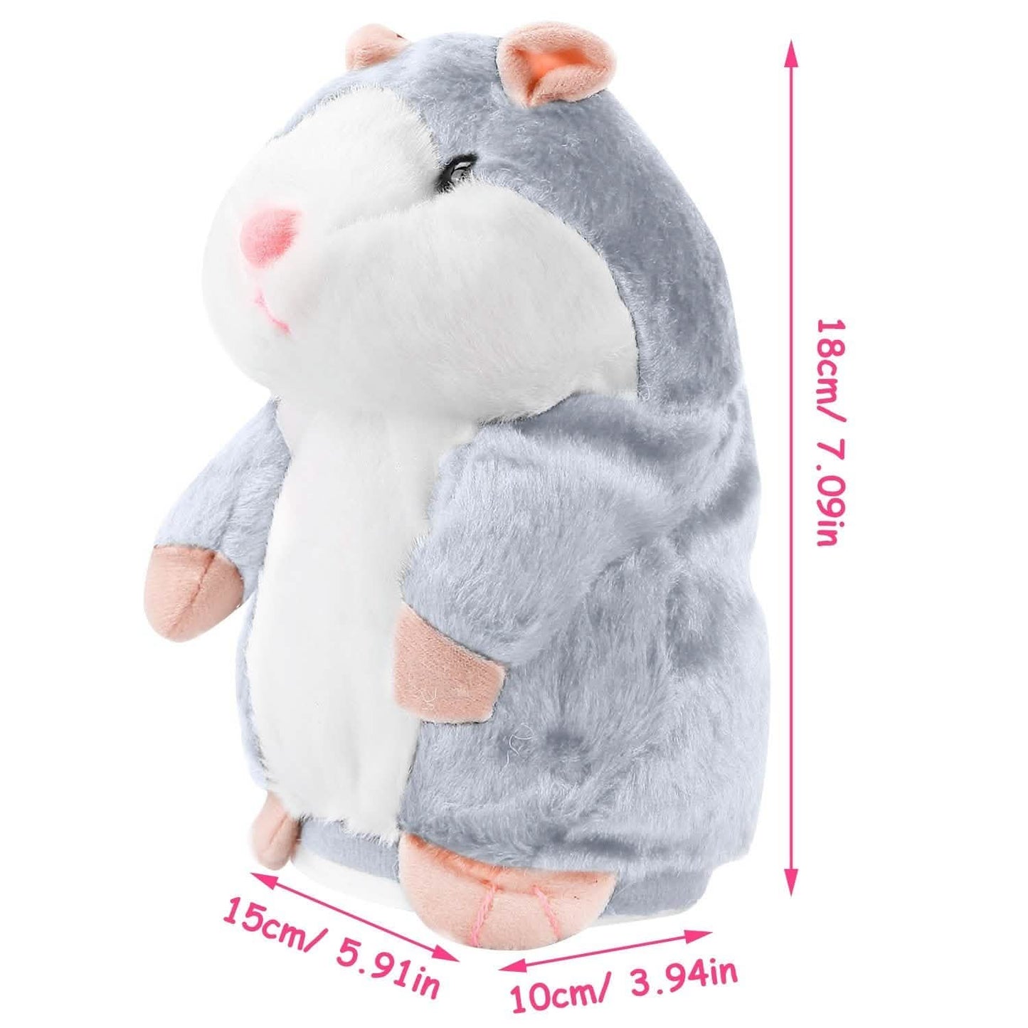 Elektronischer sprechender Hamster Plüsch