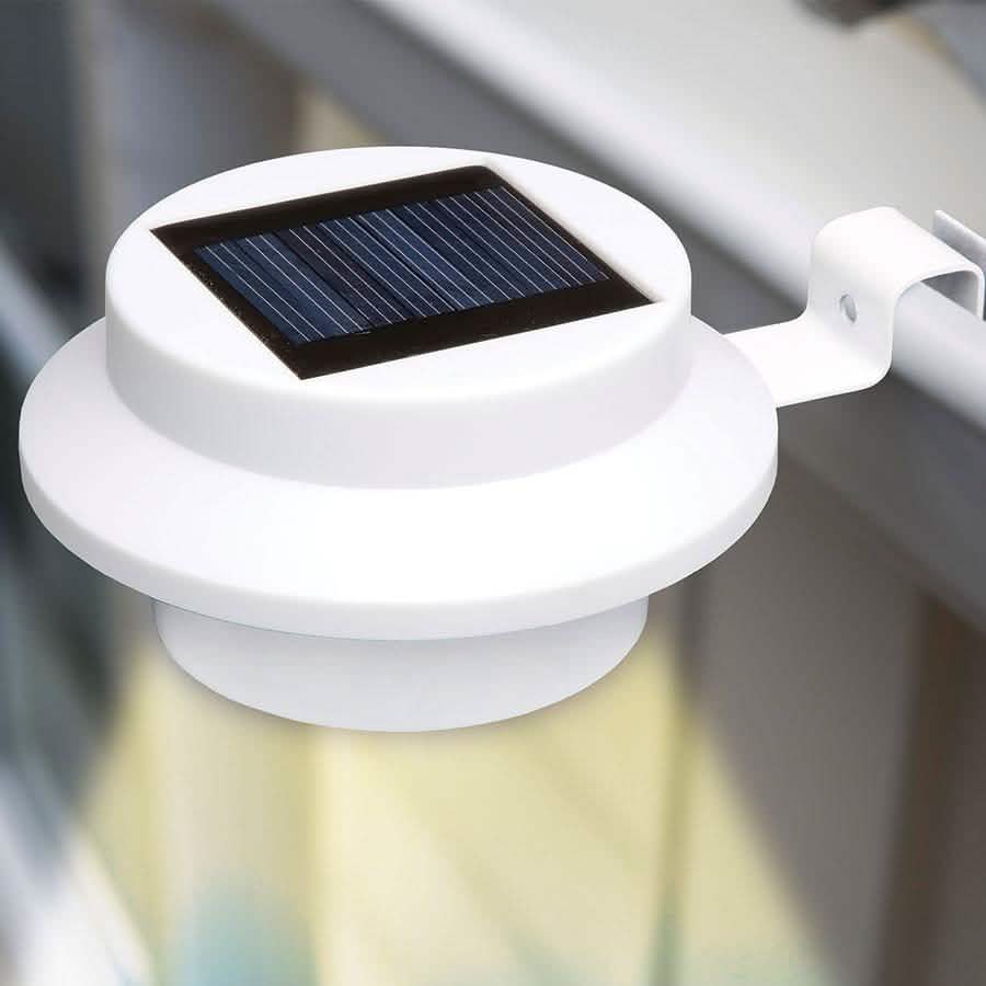 4er-Pack: Solarbetriebene LED-Außenleuchten