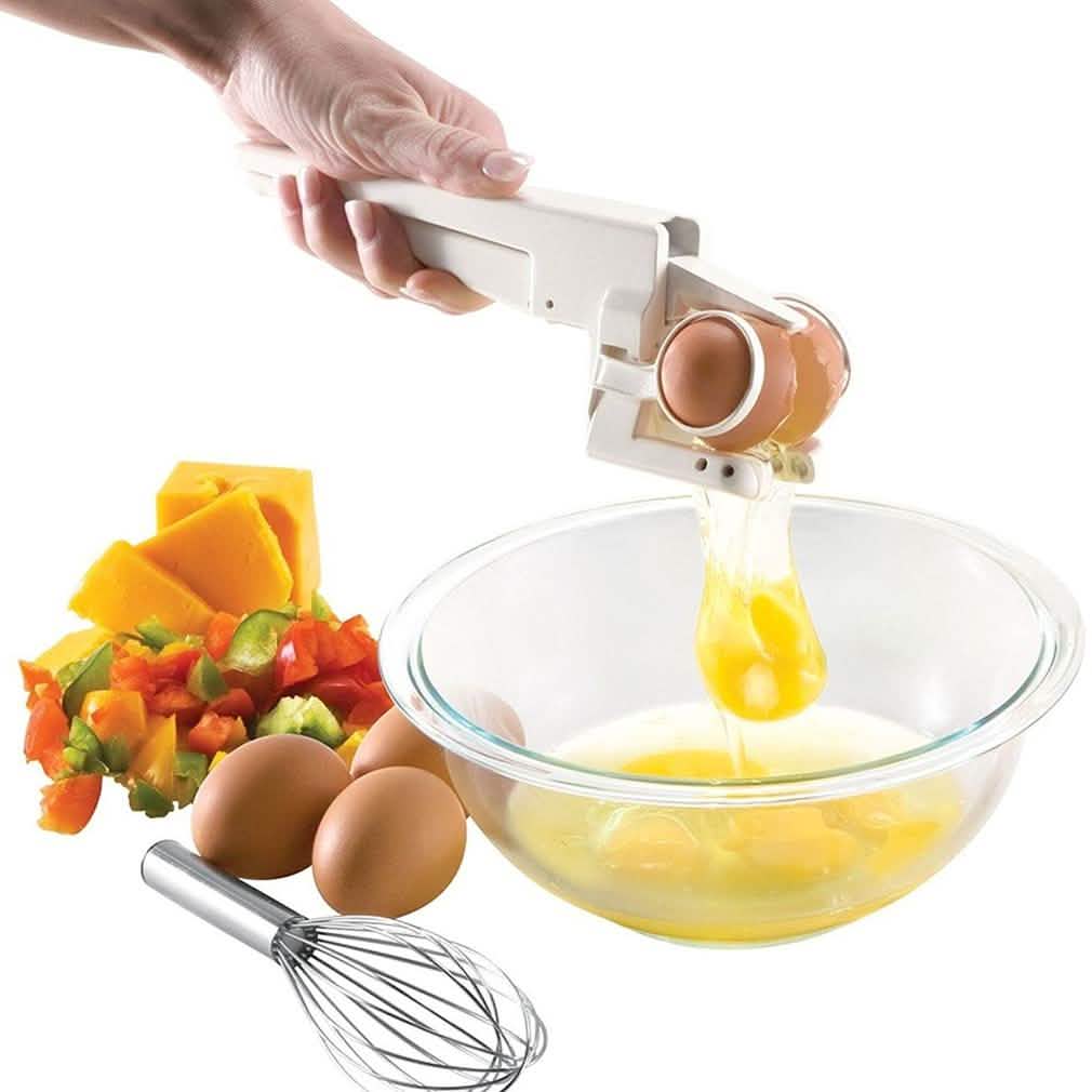 Emson EZCracker Eiertrenner und -öffner (handbetrieben)