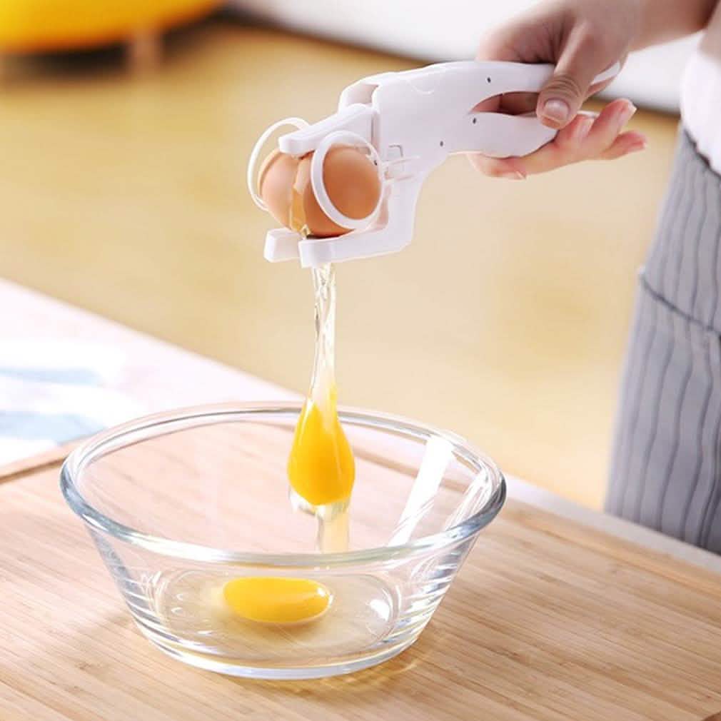 Emson EZCracker Eiertrenner und -öffner (handbetrieben)