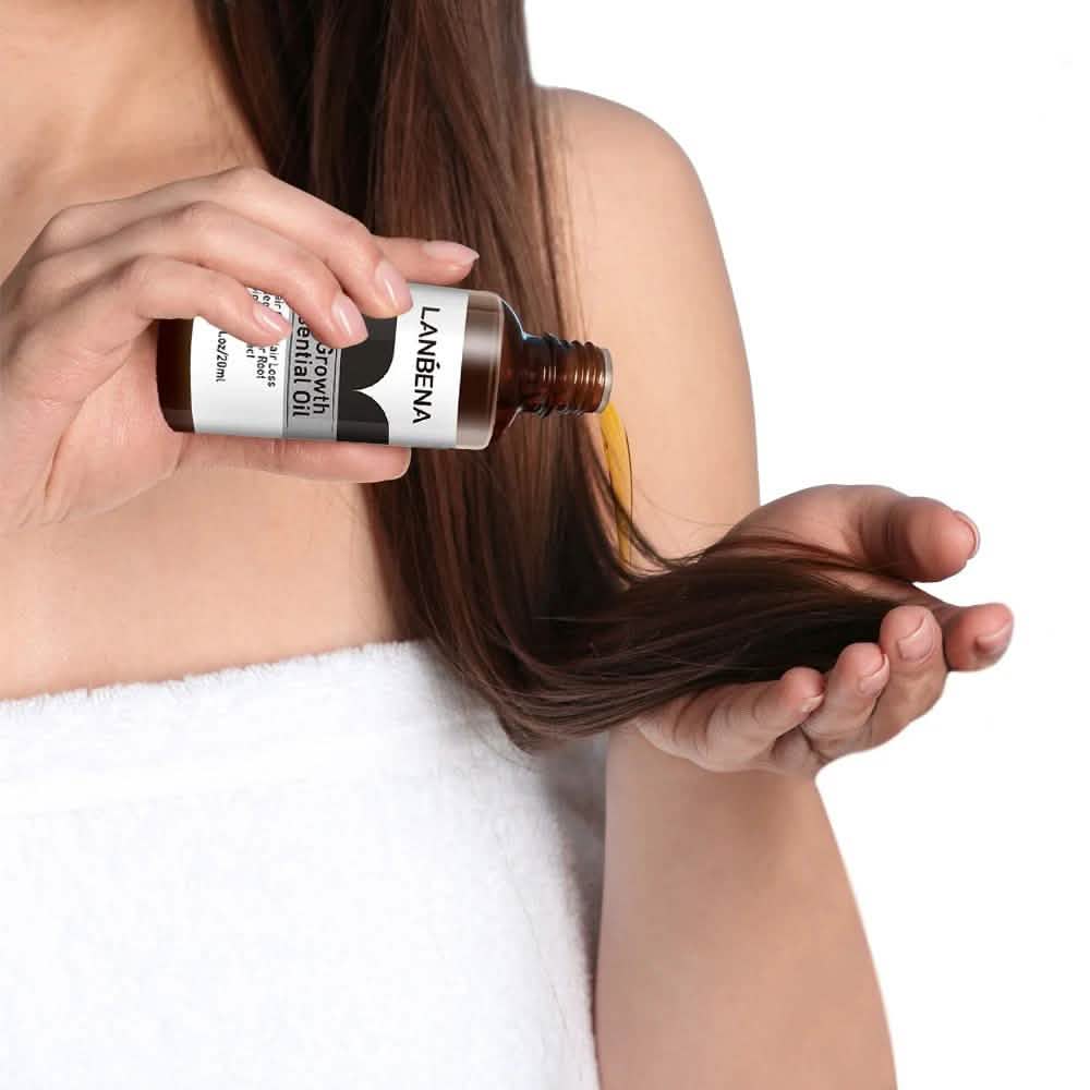 Ätherisches Öl für Haarwachstum und Haarausfallbehandlung für Männer und Frauen