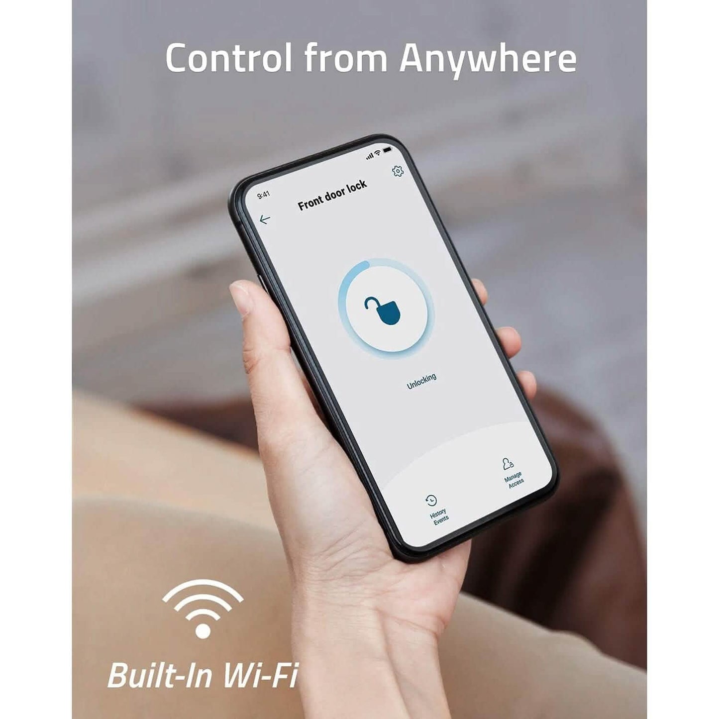 eufy Security Smart Lock mit integriertem WLAN (generalüberholt)