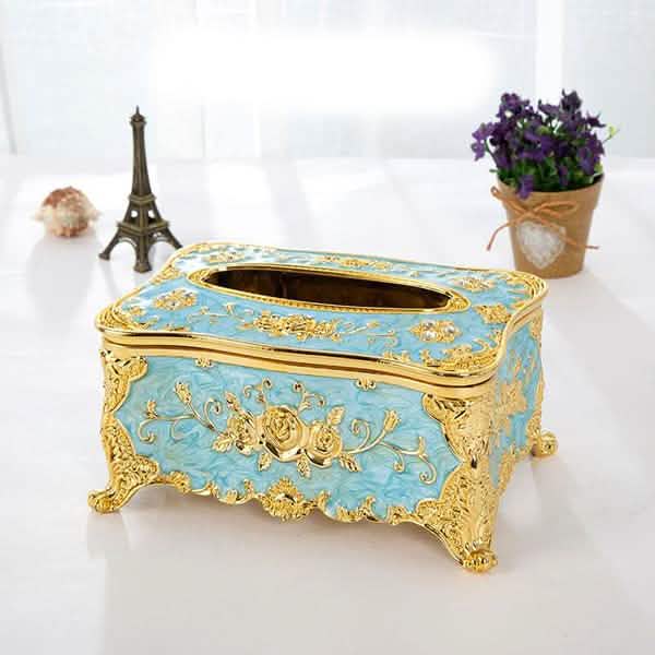 Europäische Vintage Taschentuchbox