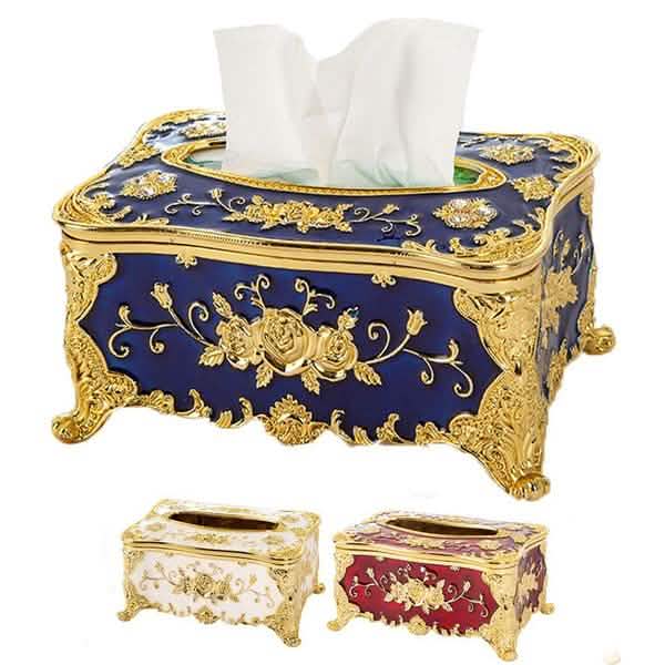 Europäische Vintage Taschentuchbox