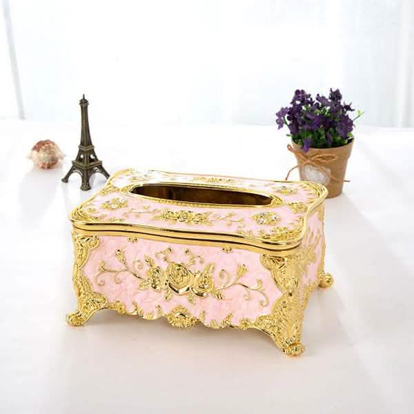 Europäische Vintage Taschentuchbox