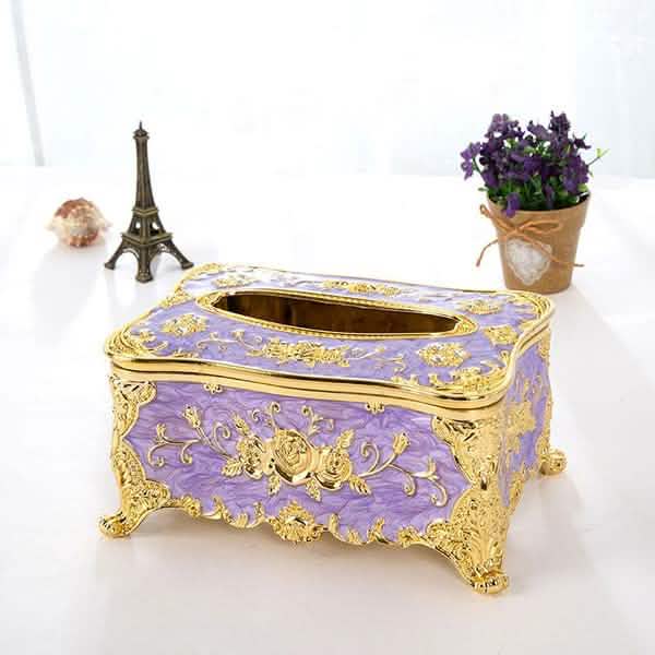 Europäische Vintage Taschentuchbox
