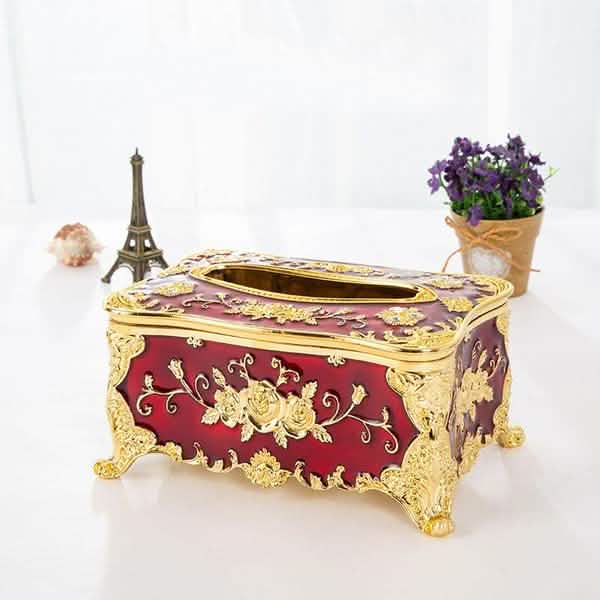 Europäische Vintage Taschentuchbox