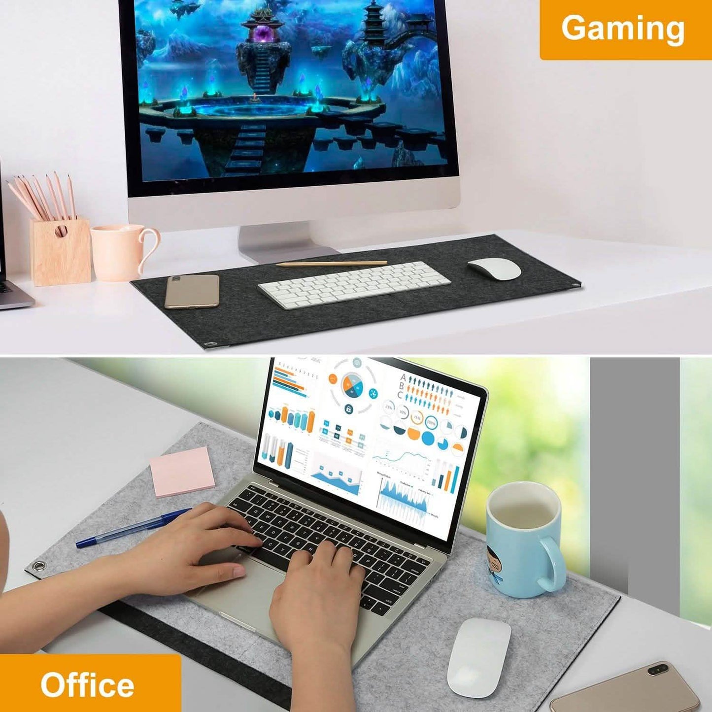 Erweitertes Gaming-Mauspad