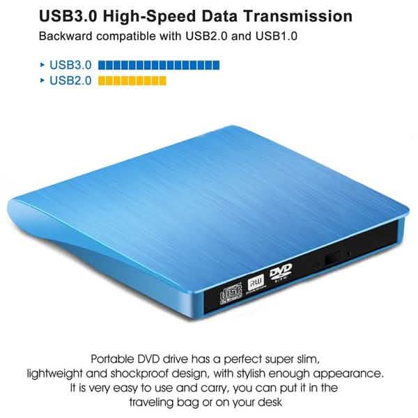 Externes CD-Laufwerk USB 3.0