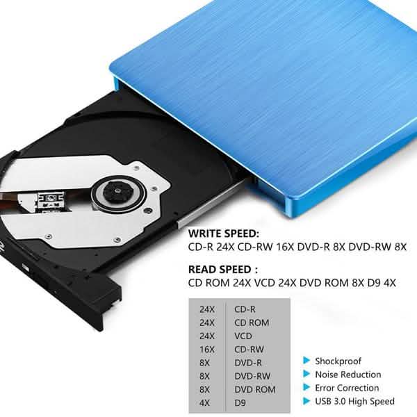 Externes CD-Laufwerk USB 3.0