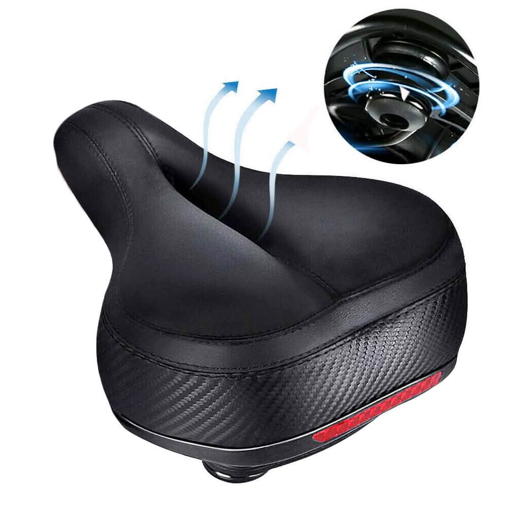 Extra breiter großer Fahrradsitz, weich und bequem gepolstert, MTB Rennrad Gel Sattelkissen