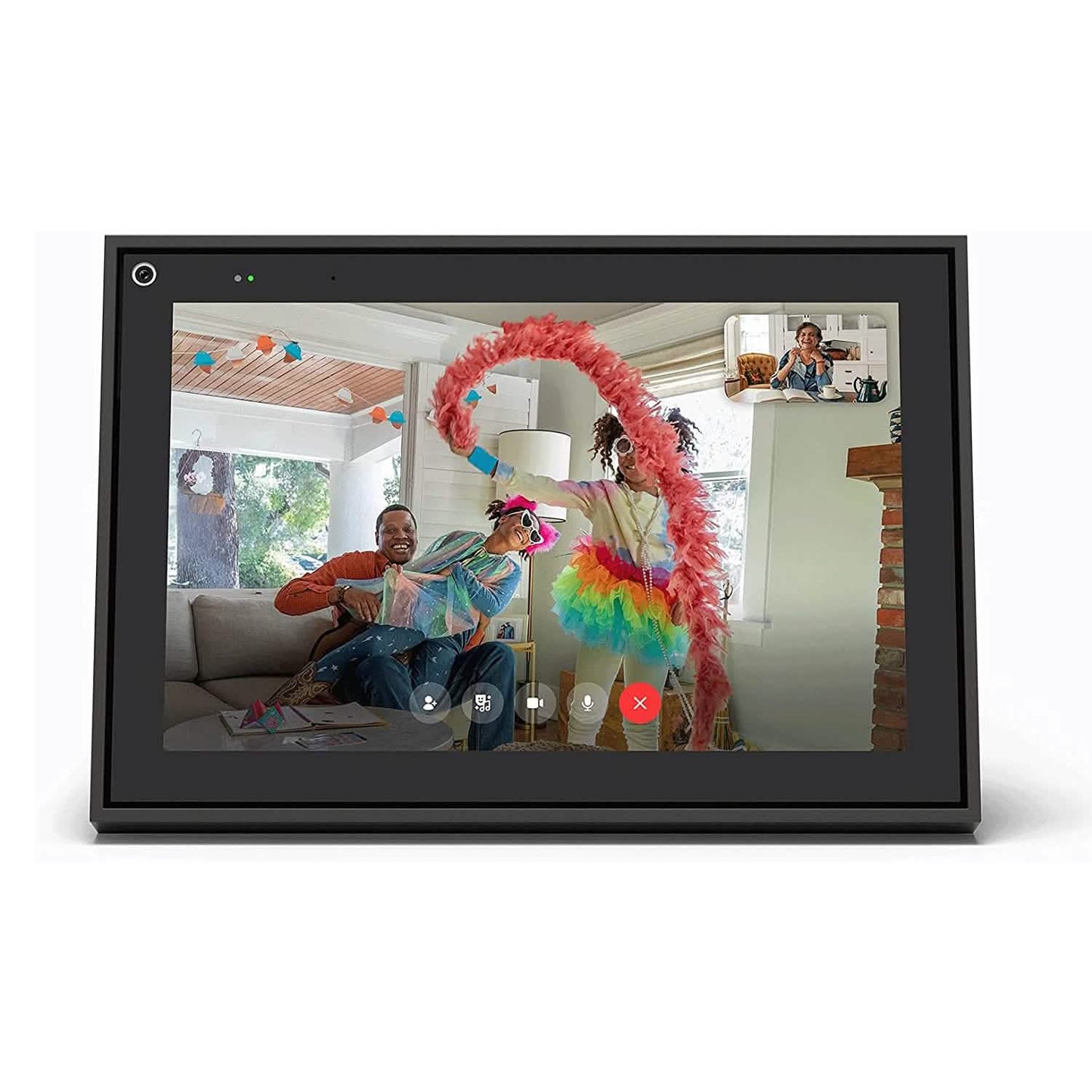 Facebook Portal Smart-Videoanruf mit 10-Zoll-Touchscreen-Display und Alexa – Schwarz