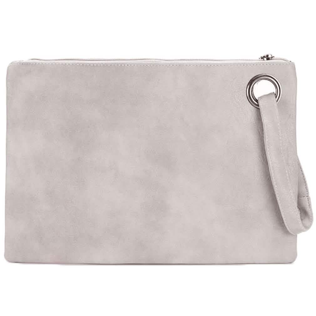 Modische einfarbige Damen-Umschlagtasche