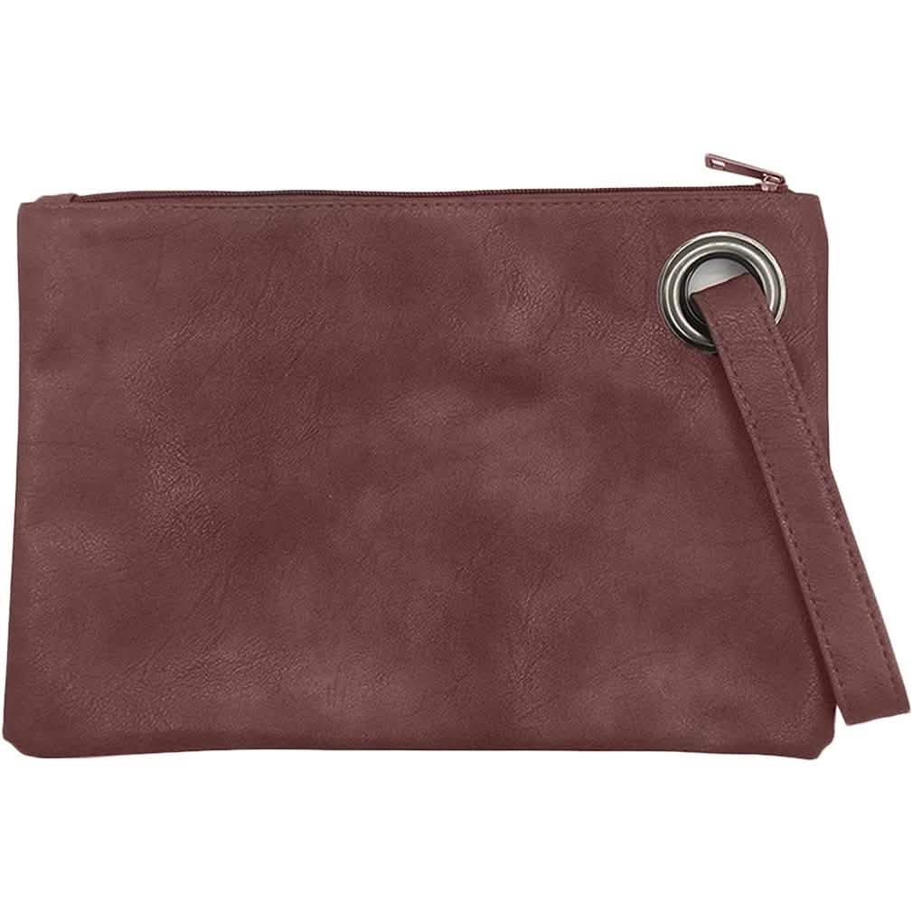 Modische einfarbige Damen-Umschlagtasche