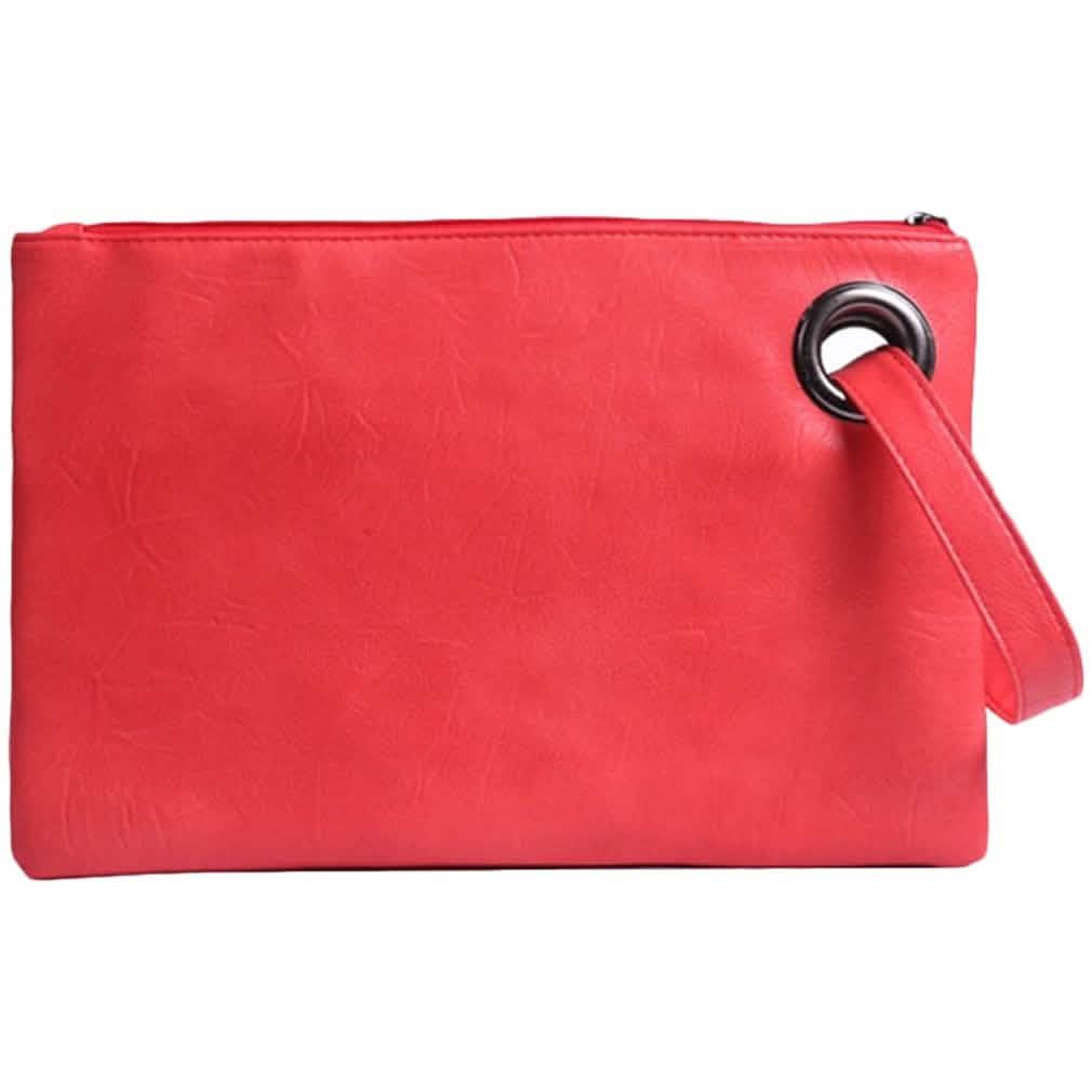 Modische einfarbige Damen-Umschlagtasche