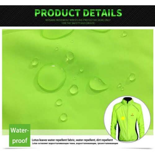 Fashion Tour De France Atmungsaktiver Fahrrad Regenmantel Wasserdicht