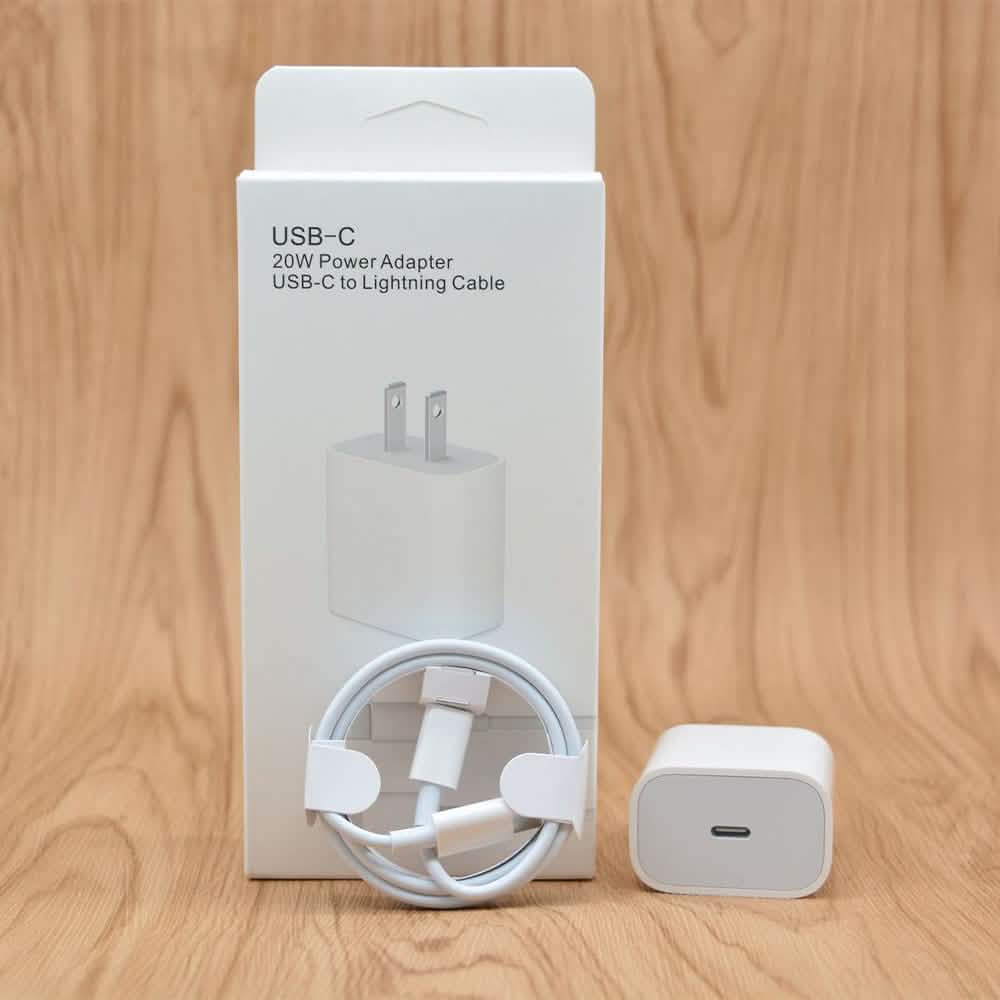 Schnelles USB-C auf Lightning Kabel und 20W Netzteil