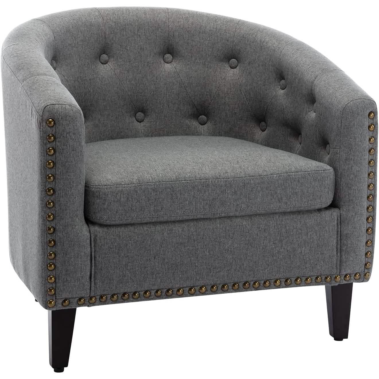 Clubsessel aus Kunstleder, Polstersessel, Loungesessel