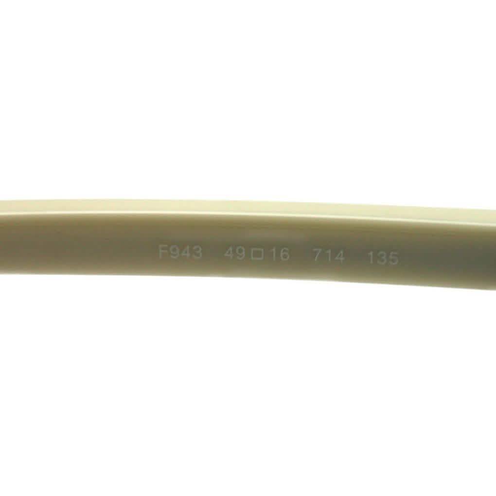 Fendi Damenbrille F943 714 Gold/Beige 49 16 135 Vollrand Oval