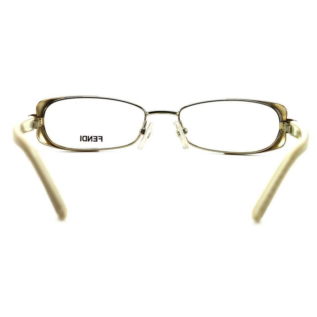 Fendi Damenbrille F943 714 Gold/Beige 49 16 135 Vollrand Oval