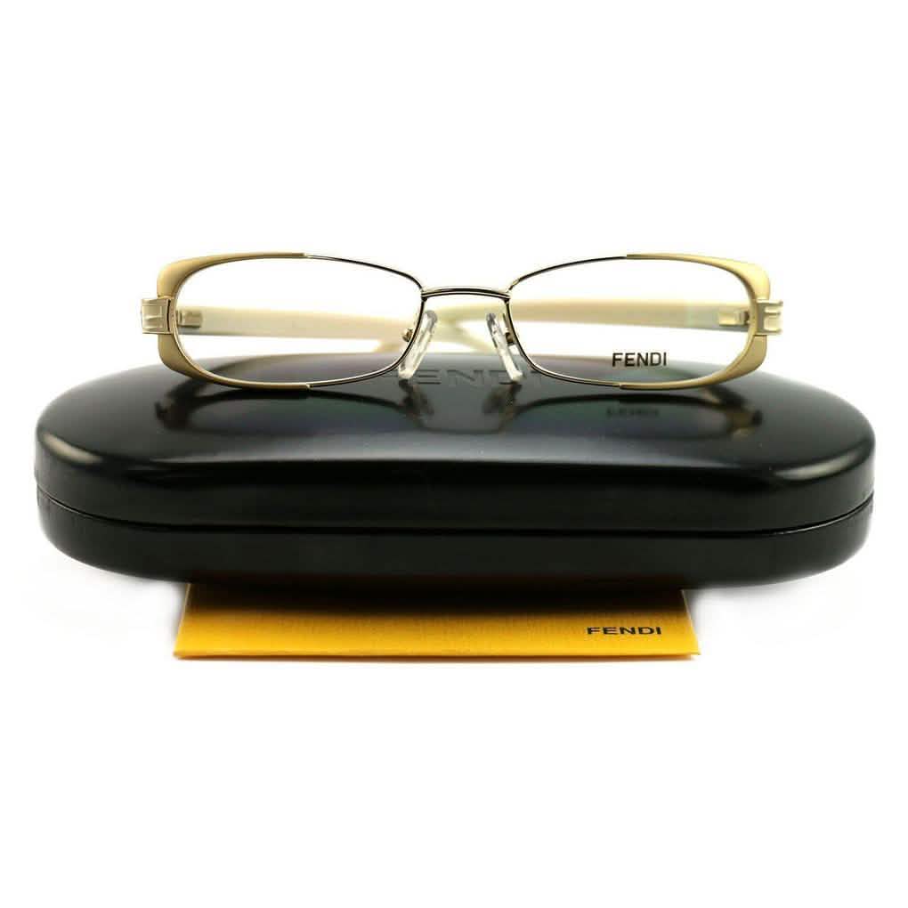 Fendi Damenbrille F943 714 Gold/Beige 49 16 135 Vollrand Oval