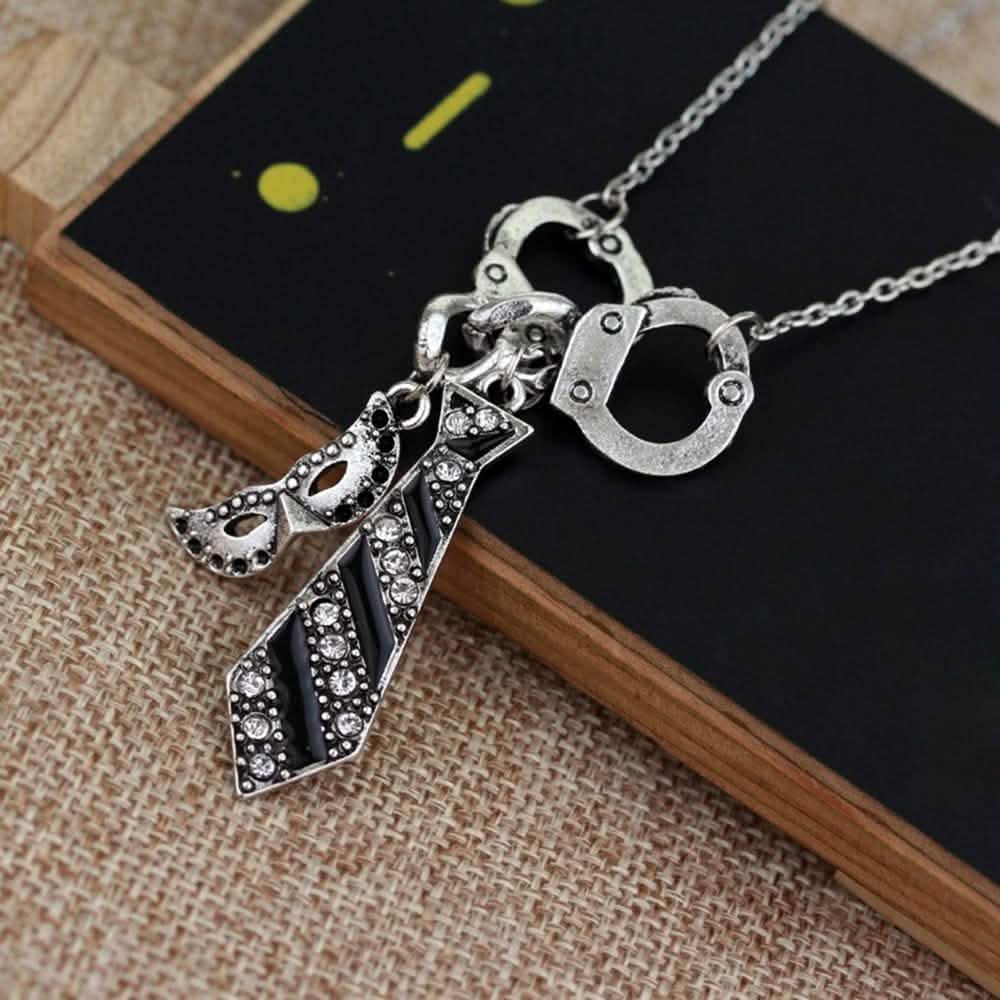 Vom Film „Fifty Shades of Grey“ inspirierte Halskette