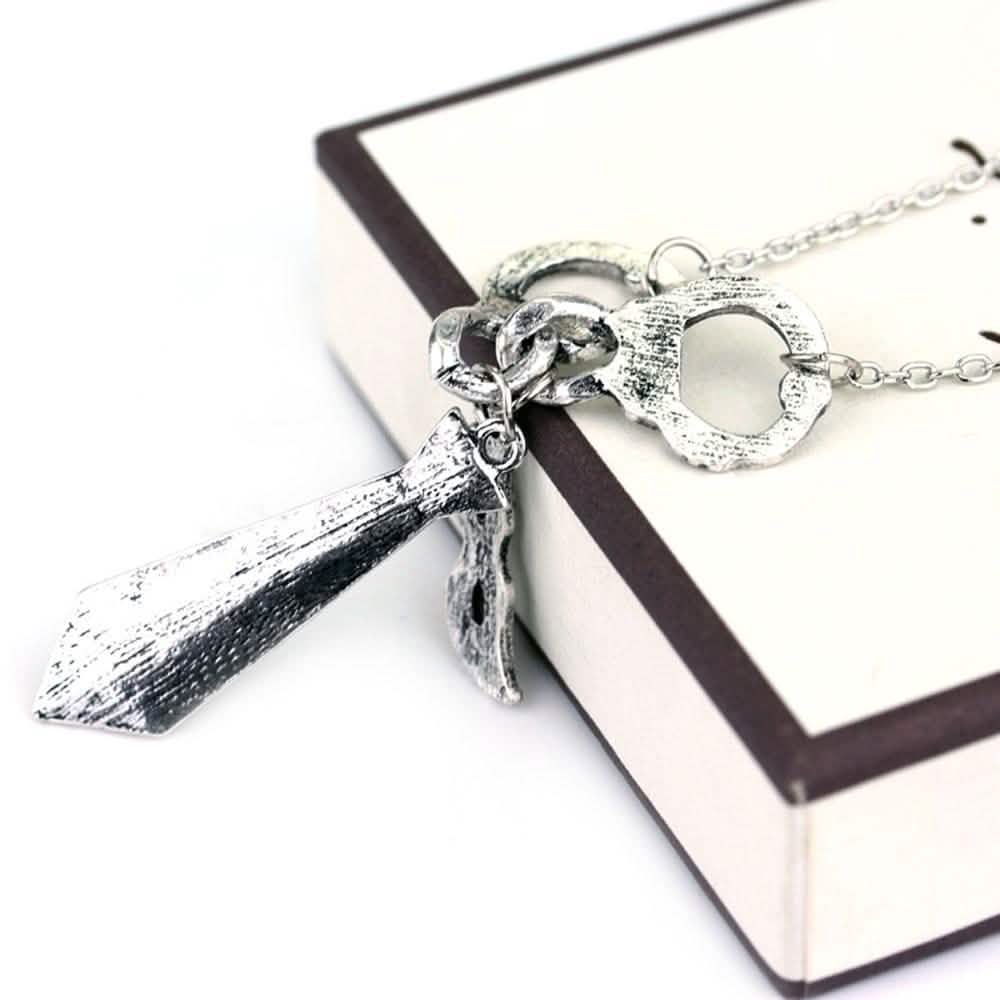 Vom Film „Fifty Shades of Grey“ inspirierte Halskette