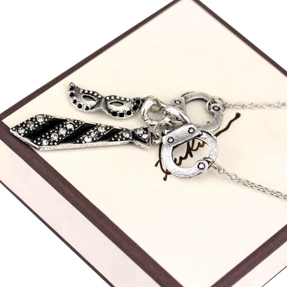 Vom Film „Fifty Shades of Grey“ inspirierte Halskette