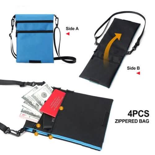 FIitnate Reise-Nacken-Leichtgewichts-Brieftasche