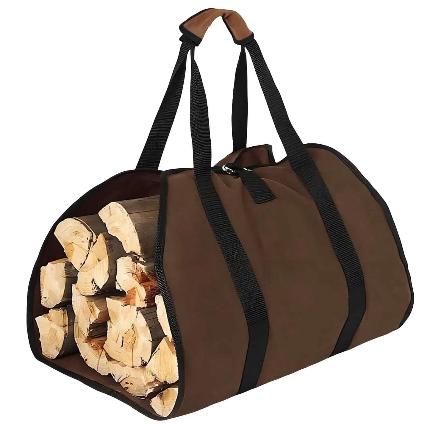 Brennholztasche mit Griff