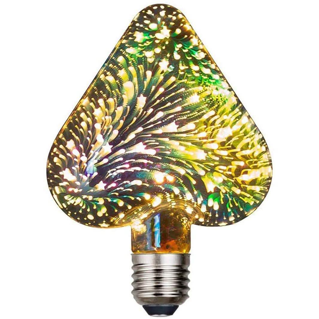 Feuerwerk Dekorative 3D LED-Glühbirne