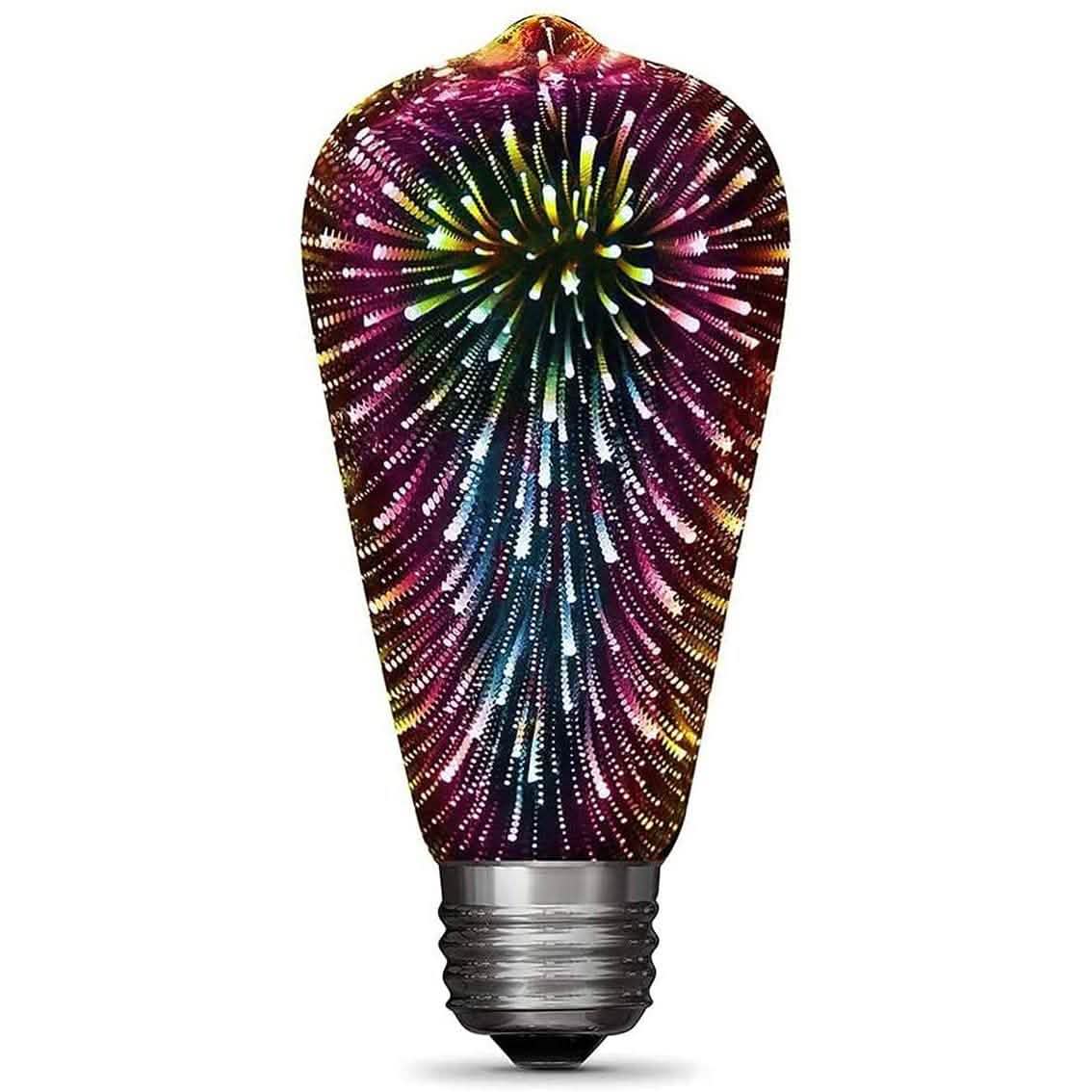 Feuerwerk Dekorative 3D LED-Glühbirne