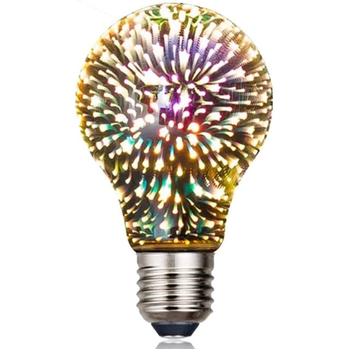 Feuerwerk Dekorative 3D LED-Glühbirne