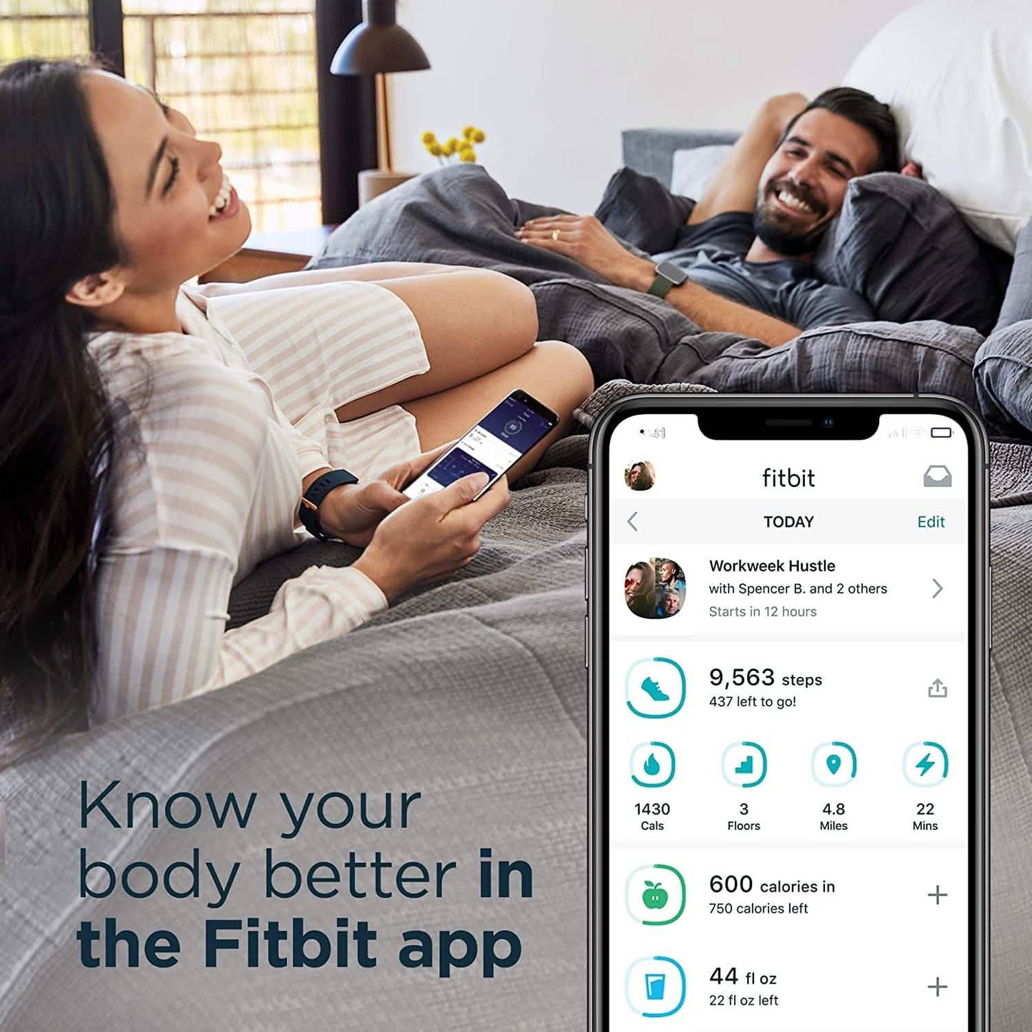 Fitbit Versa 2 Gesundheits- und Fitness-Smartwatch