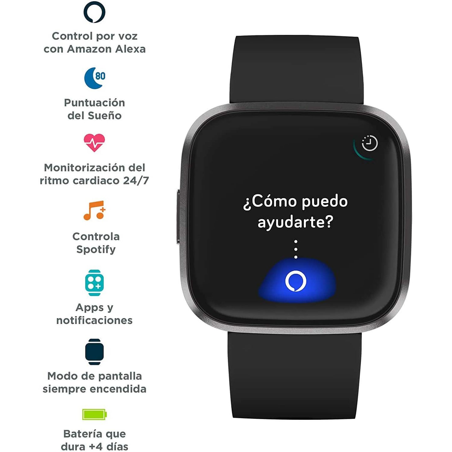 Fitbit Versa 2 Gesundheits- und Fitness-Smartwatch