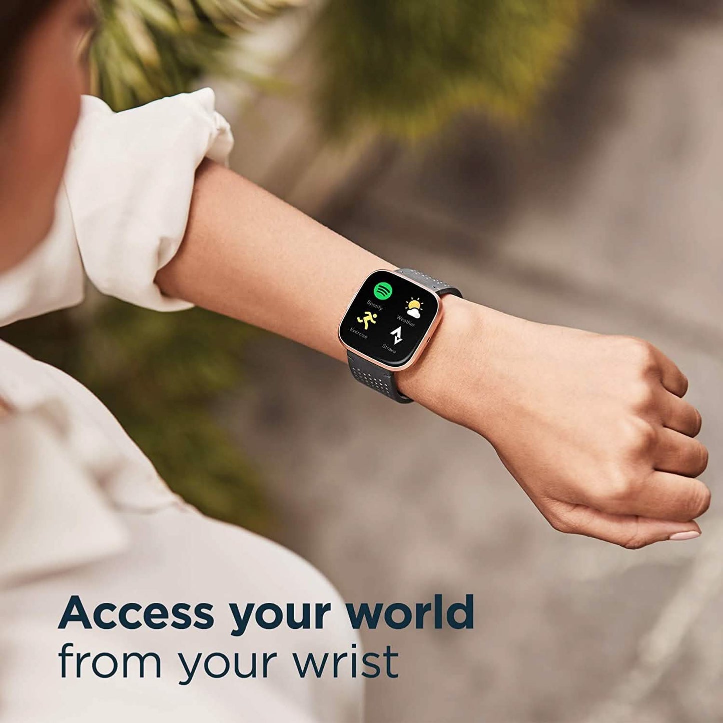 Fitbit Versa 2 Gesundheits- und Fitness-Smartwatch
