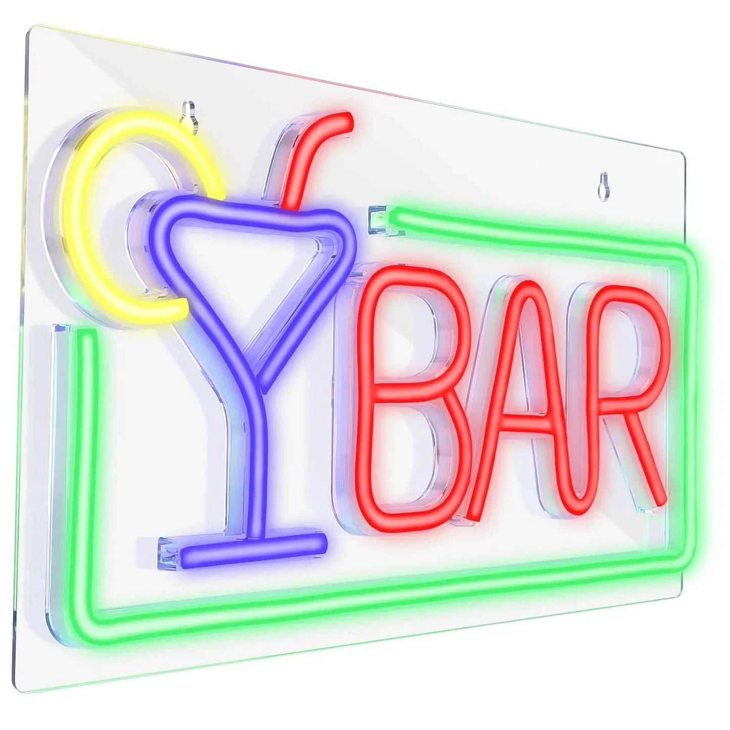 FITNATE 3D-LED-Anzeigetafel zum Öffnen, USB-betrieben, Dekoration
