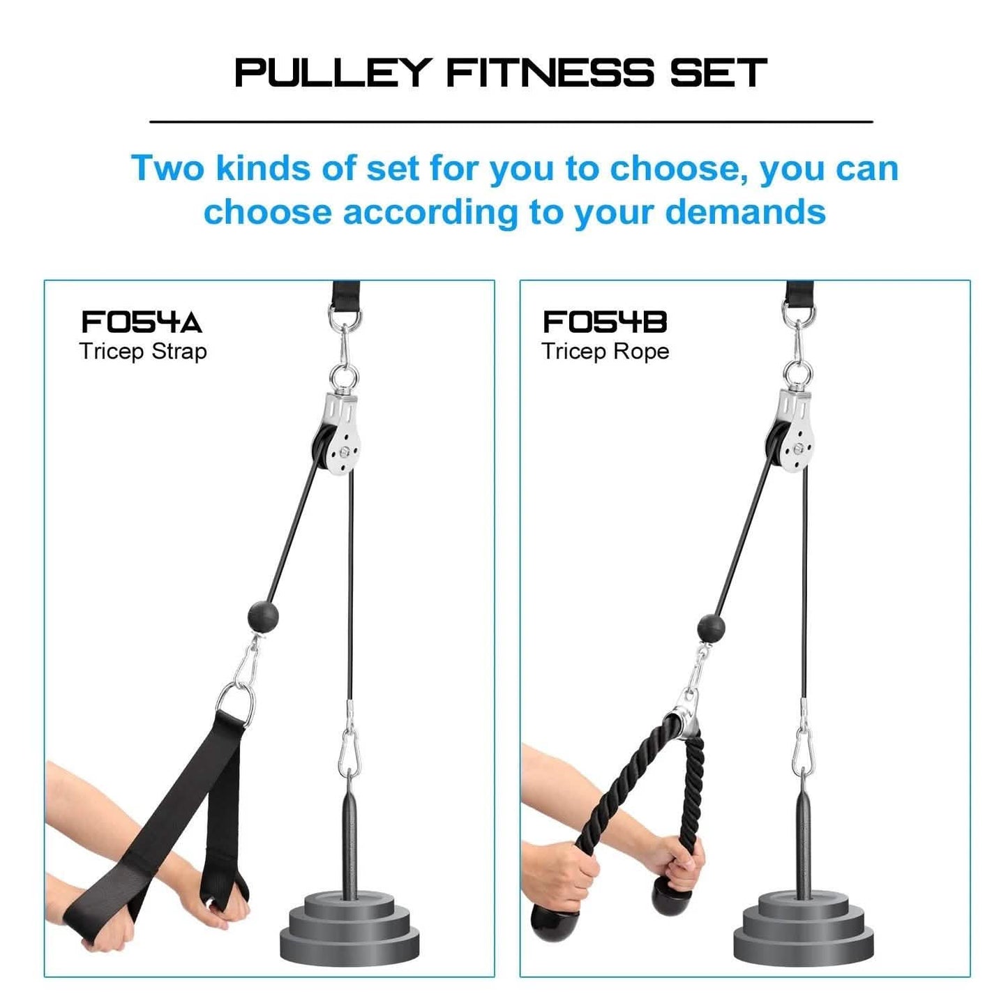 Fitness DIY Seilzugmaschine Befestigungssystem Trainingsgerät