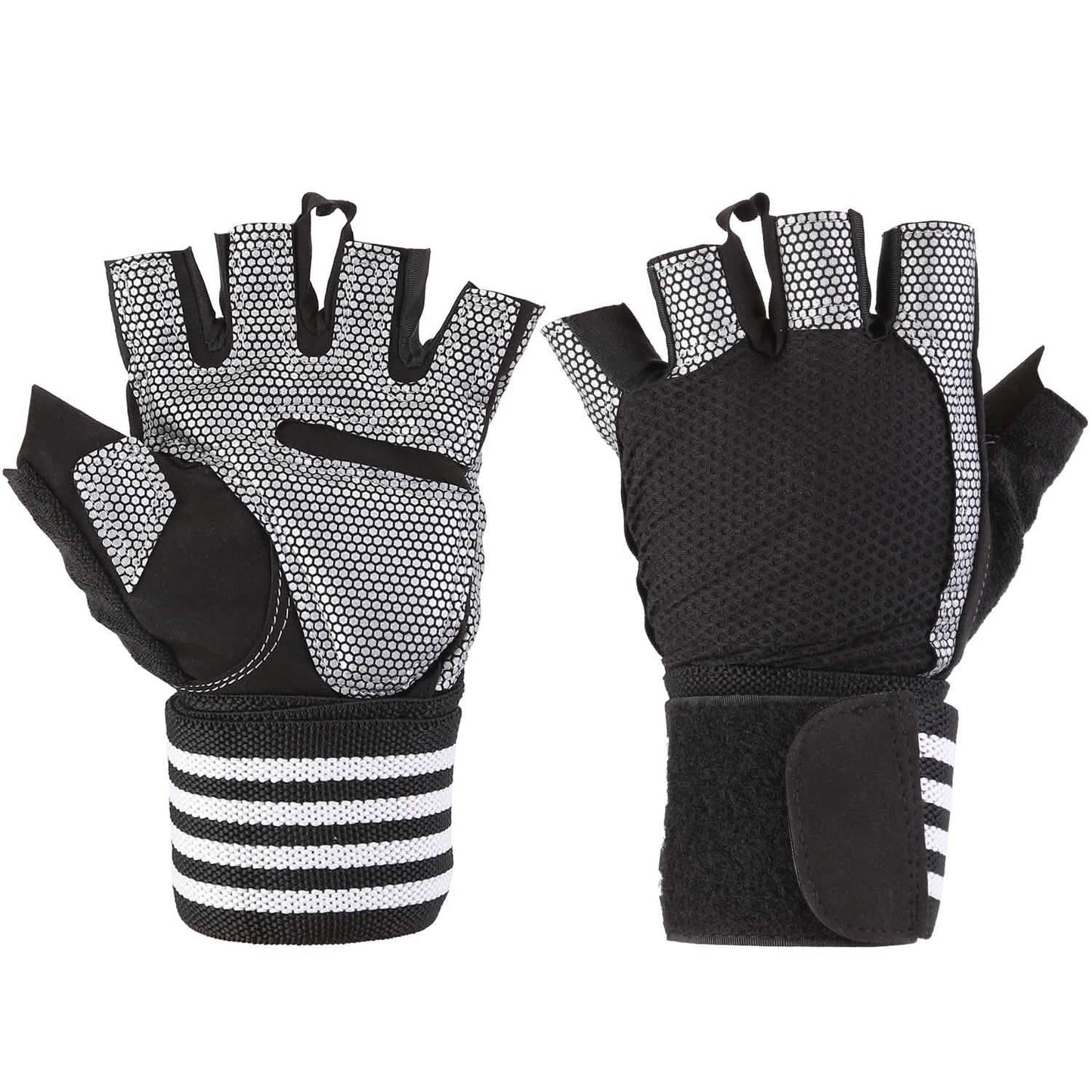 Fitness-Workout-Handschuhe mit Handgelenkbandage