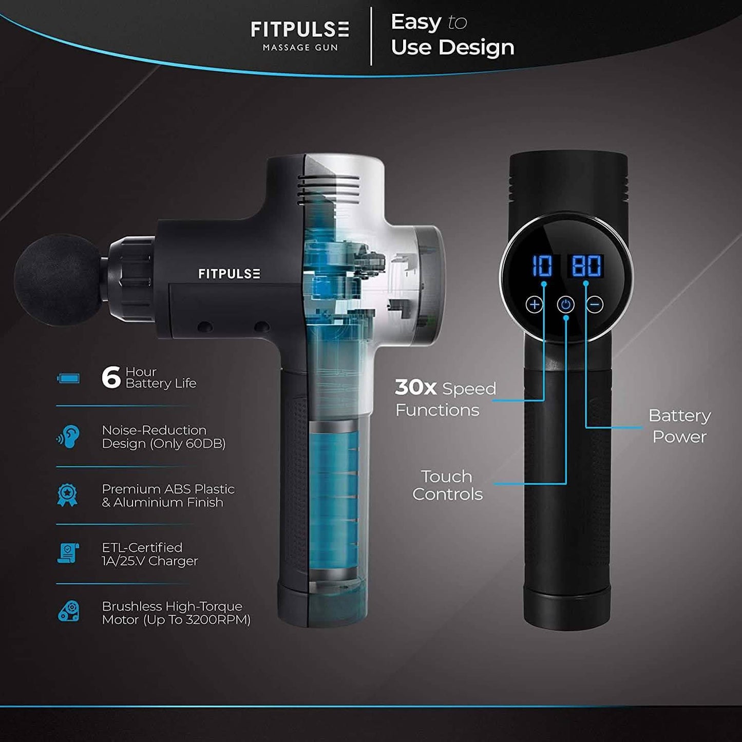 Fitpulse Muskelmassagegerät