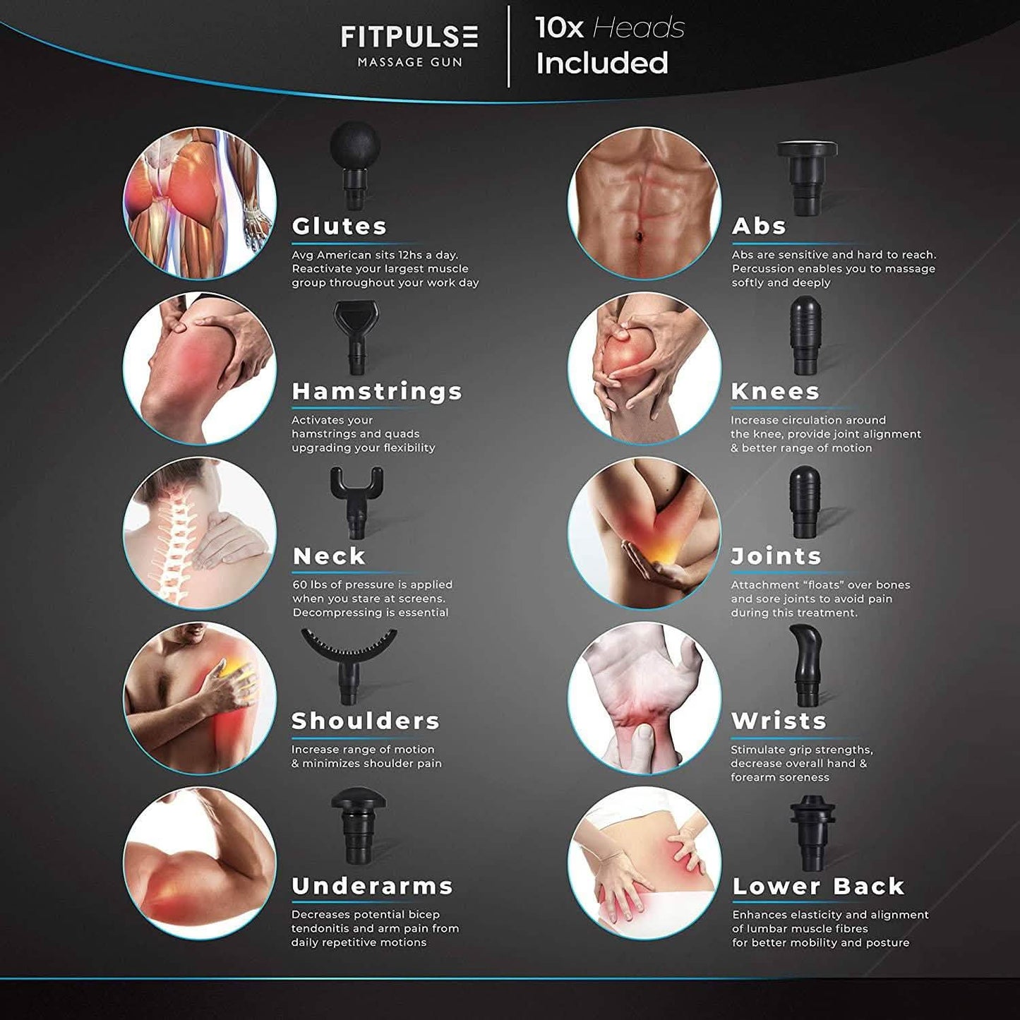 Fitpulse Muskelmassagegerät