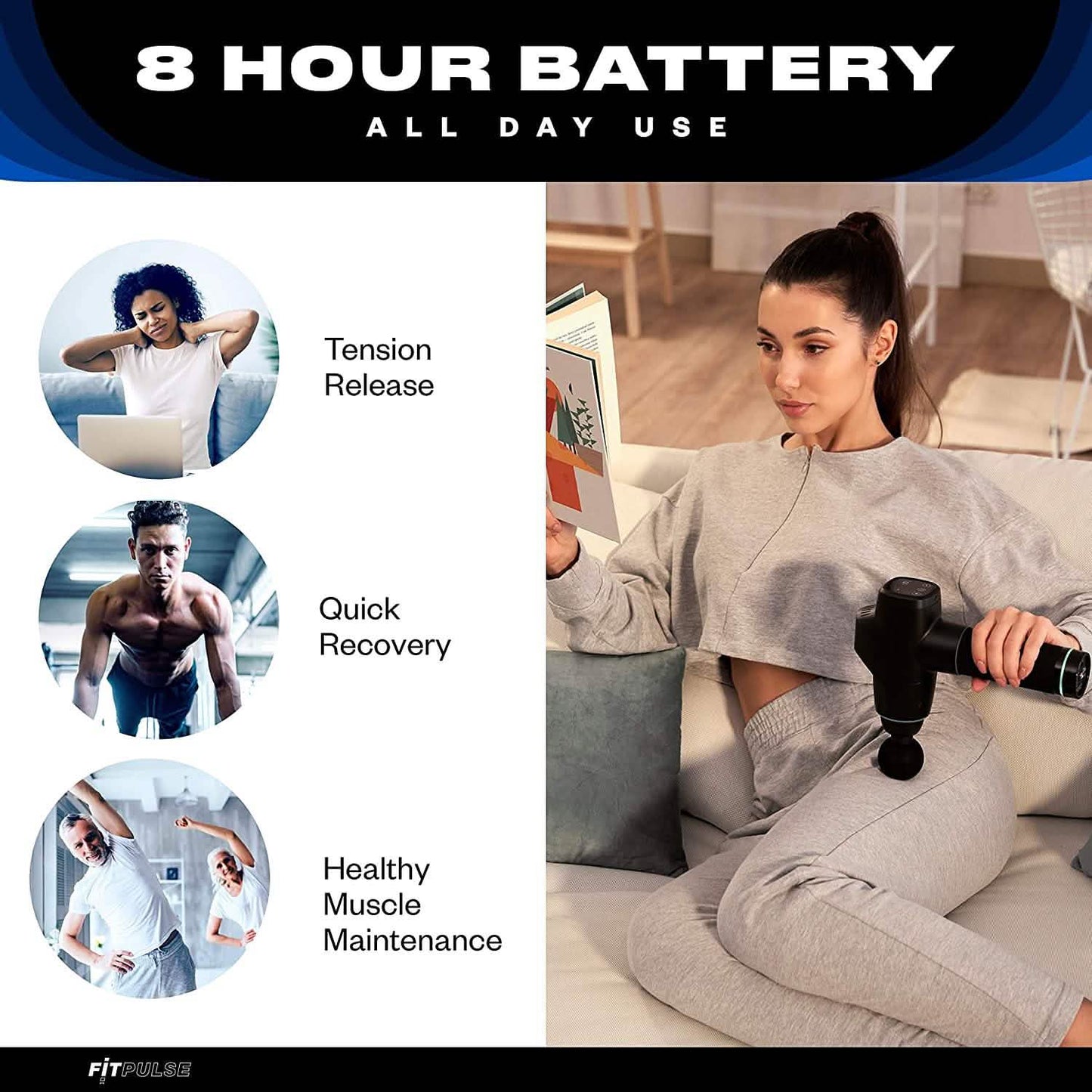 Fitpulse Perkussions-Massagepistole
