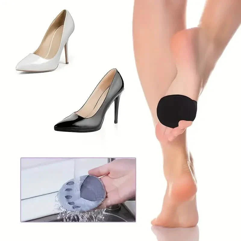 Fünf-Zehen-Vorfußpolster für Damen-High Heels, Stoßdämpfende halbe Einlegesohlen, Zehenpolster-Einsätze